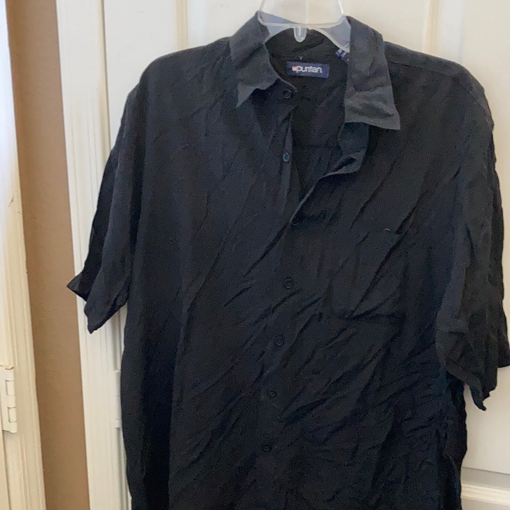 FINAL MARKDOWN Men’s Puritan rayon blend shirt large